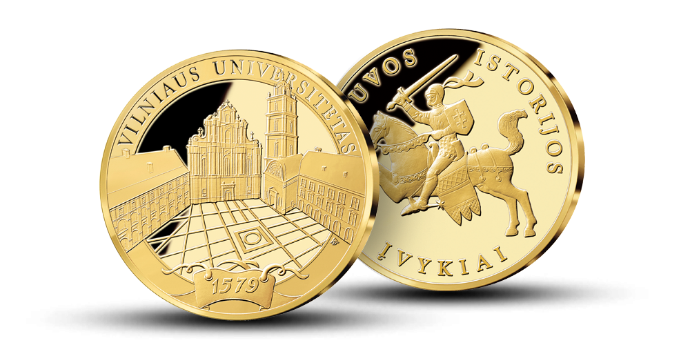 Kolekcija „Lemtingiausi Lietuvos istorijos įvykiai“, medalis „Vilniaus universitetas“